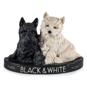 Black & White Whisky Large point of sale advertising statue,…