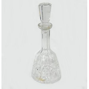 A Waterford Crystal decanter, of mallet shape with tapering…