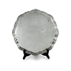 Sterling silver salver. Awarded to Anthony Hordern for best…