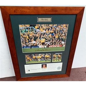Steve Larkham Australian Rugby 'The Kick' signed limited…