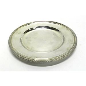 An Austro-Hungarian silver (800) salver, circa 1870, circular…