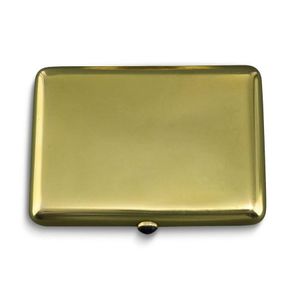 A Russian gold cigarette case, Moscow 1908 -1926, of plain…