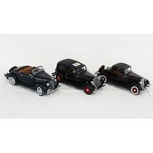 Ford Trio and Dillinger's Deluxe Getaway Car - Franklin Mint
