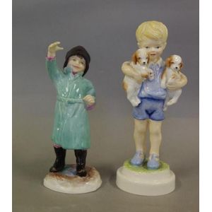 Royal Worcester Figurines: February & Monday's Child - Royal Worcester ...