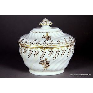18th century Worcester sugar bowls, sucriers - price guide and values