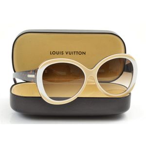 Louis Vuitton Detailed Monogram Hand-Stitched Arms Sunglasses