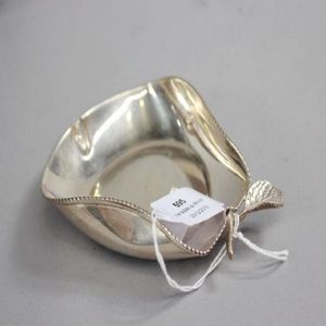 830 Silver Stamped Dish, 57g - Bowls, Comports and Dishes - Silver