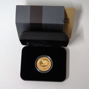 A 2009 N.Z. 'Kiwi Icons' $10 proof gold coin, ¼ oz. of 0.999…
