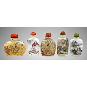 Chinese Inside-Painted Snuff Bottles, 1983-2007 - Snuff Bottles - Oriental