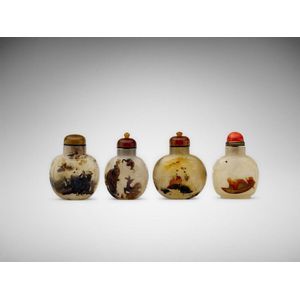 Chinese agate snuff bottle - price guide and values