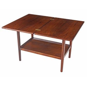 Grete Jalk's Teak and Rosewood Folding Coffee Table - Scandinavian ...