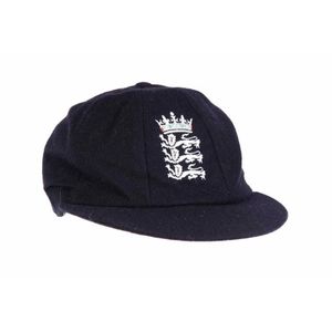 England Home Test Cap, navy blue wool 
