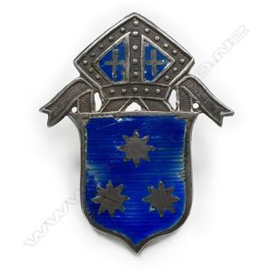 Ruben Watts (Auckland) enamelled silver Diocesan Girls School…