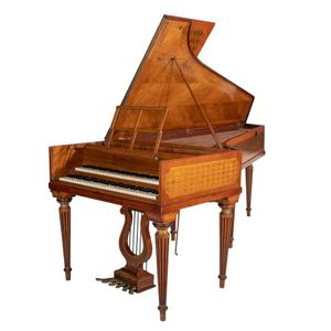 Important Pleyel double-manual harpsichord, 1905, property of…
