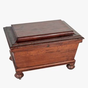 George IV mahogany sarcophagus wine cooler with lead lined&hellip;
