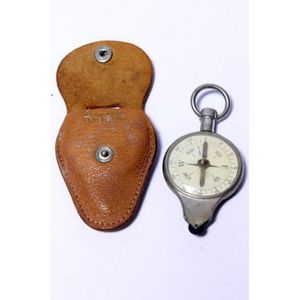 A compass & map reader, converts centremetres to kilometres