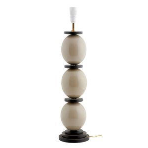 Mid-century table lamp for Mazzega; glass and painted wood.…