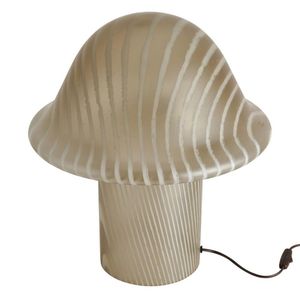 Mushroom lamp for Peill & Putzler; single piece of translucent…