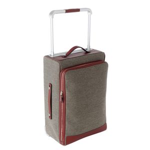 Hermes, rare Caleche Express 55 trolley suit case, styled in…