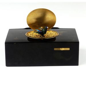 A rare late 19th century French Bontems singing bird…