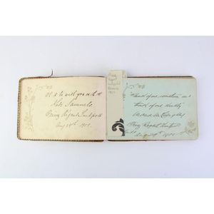Autograph Diaries.r (2) Provenance: can be atrributed to…