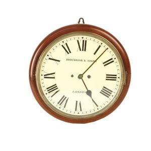 Mahogany Dial Clock by Brockbank & Atkins - Clocks - Wall - Horology ...