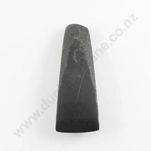 Pre-European Argillite Toki with Flaked and Hammered Poll Section - New ...