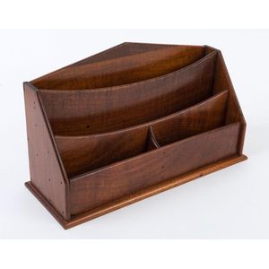 An Australian blackwood compendium desk tidy, early 20th…