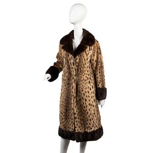 Myer leopard shop print coat