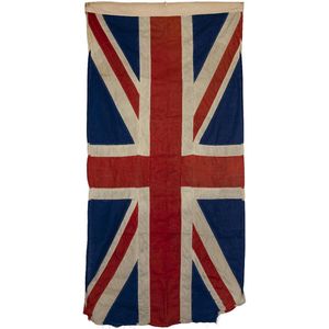 1956 Melbourne Olympics: Union Jack flag flown during 1956…