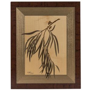Australian marquetry panel by Michael D. Retter, Sydney, titled…