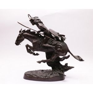 After Frederic Remington, bronze sculpture of 'The Cheyenne',…