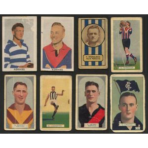 A small range, mainly football related, the best item being an…