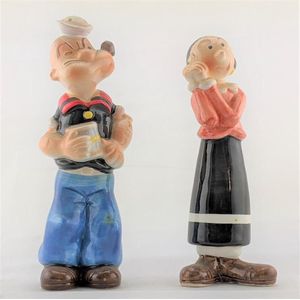 Popeye & Olive Oyl Salt & Pepper Shakers - Action & Other Figures ...