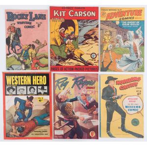 Australian Western Comics Collection - Comics - Printed & Written Material