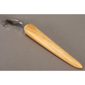Ivory and silverplate bottle opener, marked made in England,…