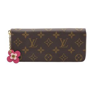 LOUIS VUITTON black Epi leather CLEMENCE Zip Wallet For Sale at 1stDibs