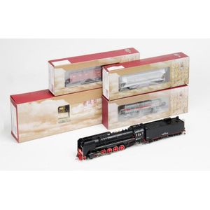 Bachmann china: Qj 2-10-2 steam locomotive CT00303 plus QG70…