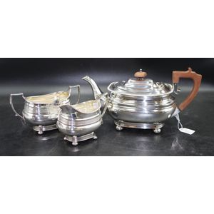 St. Louis Silver Co, Dining, 8931912 Antique Tea Set Silver Plate St  Louis Silver Co