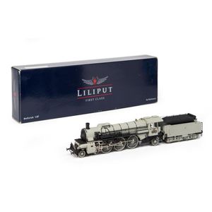 Bachmann: Liliput steam locomotive IVh grey Lb electroplate.1…