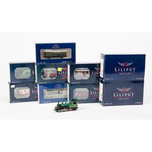 Bachmann: Liliput steam locomotive U 99-791 Drg electroplate.…