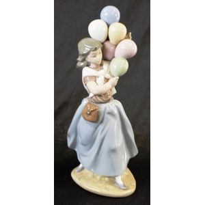 Vintage unsigned Lladro (Spain) ceramics - price guide and values