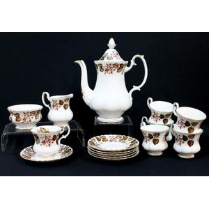 Royal Albert Ltd. (England) coffee pots and services - price guide