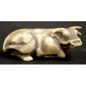 Carved Japanese Bone, Horn Or Antler Netsuke - Price Guide And Values