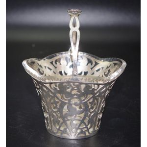 Vintage WMF silver plate sweetmeat bowl pierced silver plate…