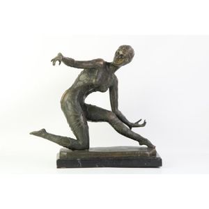 After Chiparus bronze of an Art Deco dancer height 40 cm…
