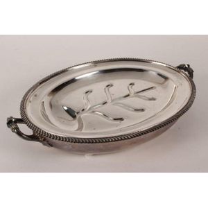 Antique Silver Plate Hot Water Plate Warmer / Warming Tray - Made in  England.
