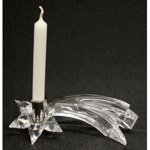 Swarovski Crystal Comet candleholder #236716, width 15 cm in…