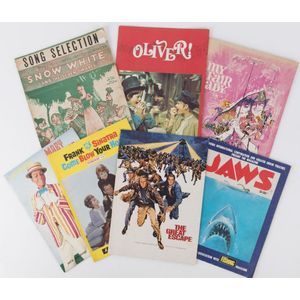 Cinema & Theatre programmes: mostly 1960s-80s array including.…