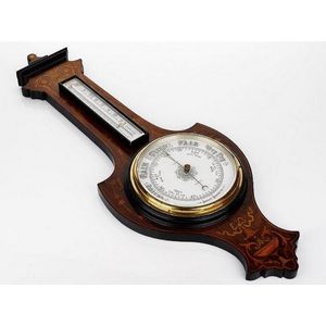 Luckham, Kingsbridge Victorian mahogany cased barometer and…